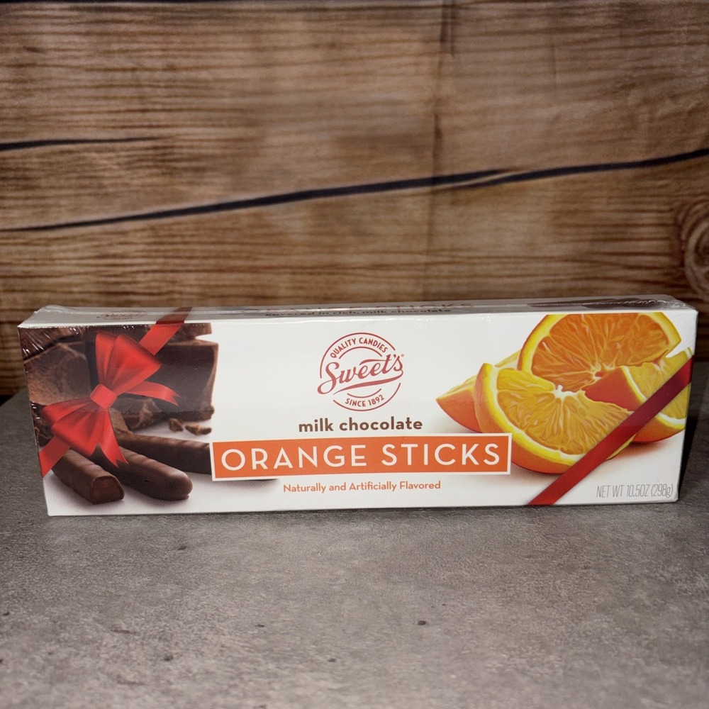 Milk Chocolate Orange Sticks - Gourmet Chocolate Covered Sticks, Chocolate Fr...